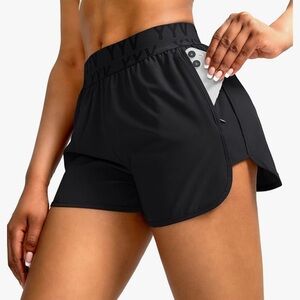 YYV Black Women's Running Shorts Size M